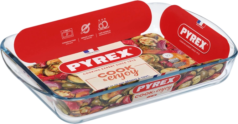 Γυάλινο ταψί PYREX 2,7 l 35 × 23 × 6 cm