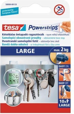 Ταινία διπλής όψης για αντικείμενα Tesa (5 × 2 τεμ.)