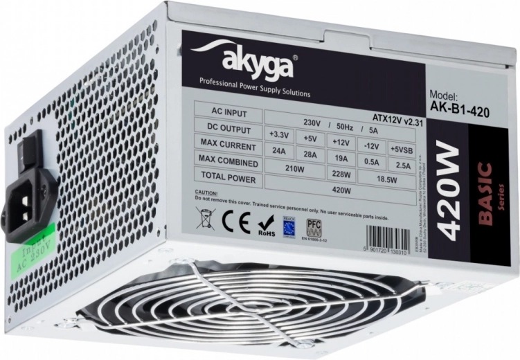 Τροφοδοτικό Akyga ATX 420W
