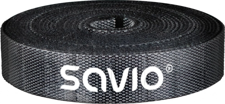 Οργανωτής καλωδίων Savio Velcro 5m