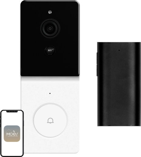 Moes Wi‑Fi βιντεοκουδούνι με RF 433 MHz και 1080p