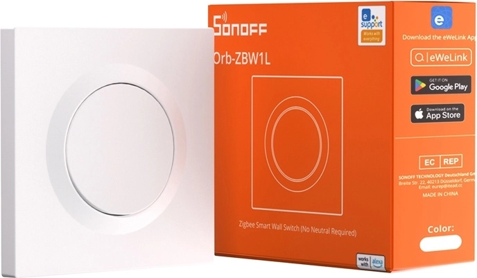 Έξυπνος επιτοίχιος διακόπτης ZigBee SONOFF ZBMINIL2-E χωρίς ουδέτερο αγωγό