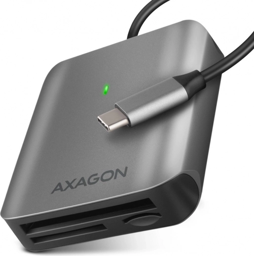 Εξωτερικός αναγνώστης καρτών USB-C 3.2 Gen 1 με τρεις υποδοχές
