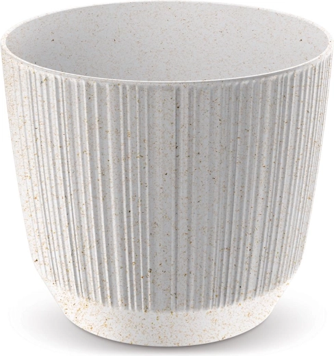 Γλάστρα Ryfo Eco Wood 10,7 cm λευκή