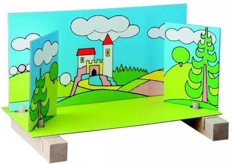 Εναλλάξιμα σκηνικά για διαφορετικές σκηνές της ιστορίας