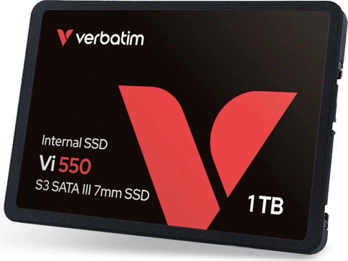 εσωτερικός SSD 1 TB SATA III 2,5″ μαύρος Verbatim Vi550 S3
