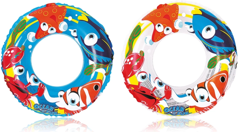 Φουσκωτό σωσίβιο-δαχτυλίδι κολύμβησης 50 cm OCEAN FUN για παιδιά
