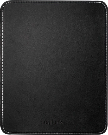Μαύρο mouse pad από οικολογικό δέρμα LOGILINK