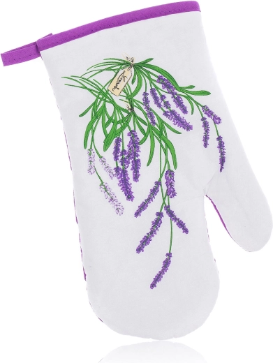 Κουζινικό γάντι Lavender με μαγνήτη 27 × 17 cm, βαμβάκι