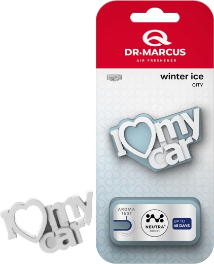 Dr. Marcus City I Love My Car Winter Ice αποσμητικό χώρου για αυτοκίνητο