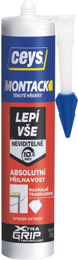 Διαφανής κόλλα μοντάζ 300 ml MONTACK CEYS
