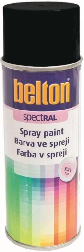 Σπρέι βαφή BELTON RAL 9005 μαύρο ημιγυαλιστερό 400 ml