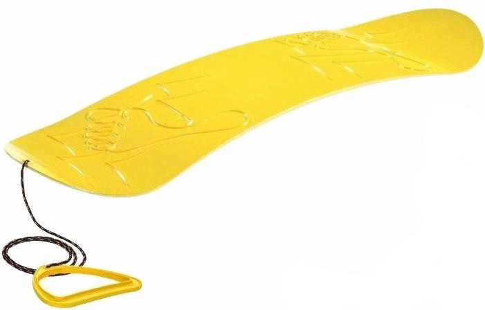 Πλαστικό έλκηθρο τύπου snowboard