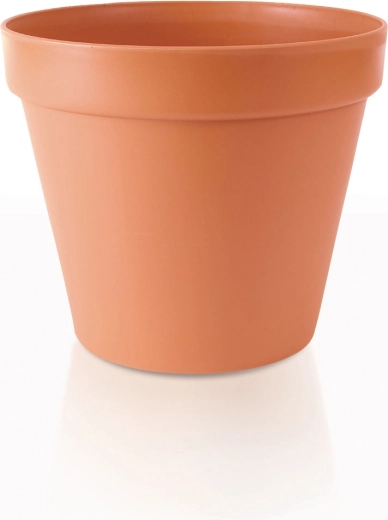 Πλαστική γλάστρα Glinka 17 cm τερακότα