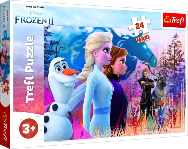 Παζλ MAXI 24 κομμάτια FROZEN 2 – Μαγικές περιπέτειες
