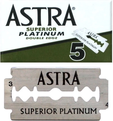 Ανταλλακτικές λεπίδες Astra Platinum 5 τεμ.