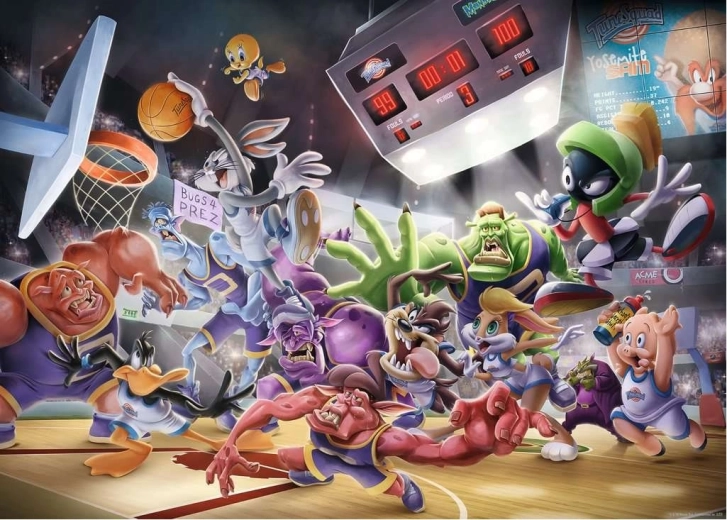 Παζλ SPACE JAM final dunk – 1000 κομμάτια RAVENSBURGER
