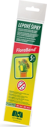 Κολλητικά βελάκια κατά των παρασίτων Flora Band (5 τεμ.)