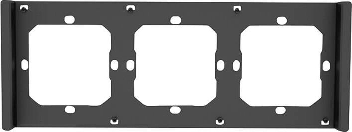 Πλαίσιο για διακόπτη SONOFF M5 80 τριπλό γκρι-μαύρο