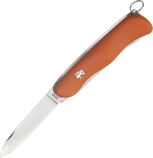 Κρίκος για κλειδιά και έντονη πορτοκαλί λαβή