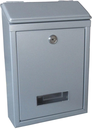 Γραμματοκιβώτιο γκρι 210 × 300 × 60 mm από γαλβανισμένο χάλυβα