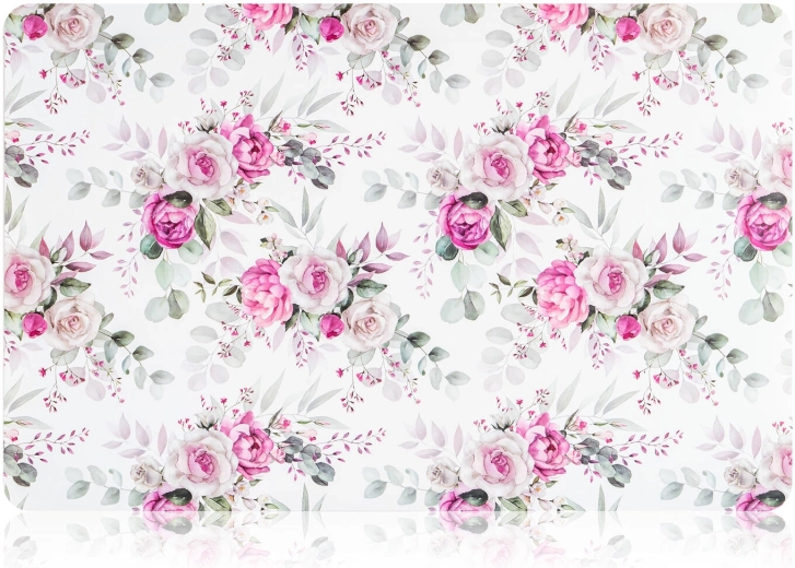 Πλαστικό σουπλά Roses 43 × 28 cm