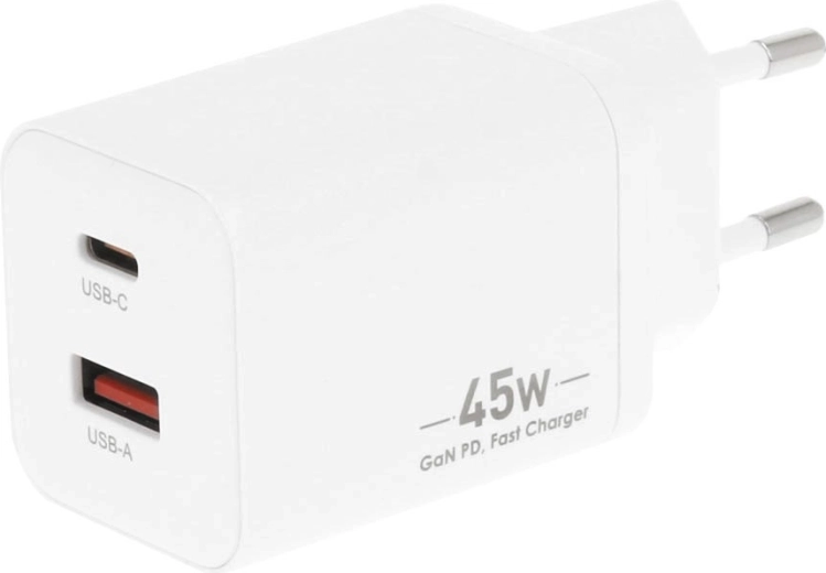 Γρήγορη φόρτιση έως 45 W με GaN