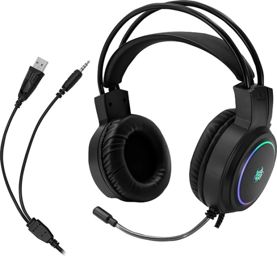 Gaming headset Tracer GameZone GZ X1 με φωτισμό RGB και μικρόφωνο