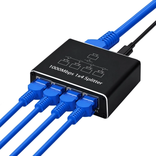Gigabit Ethernet switch RENEW FORCE 1×4