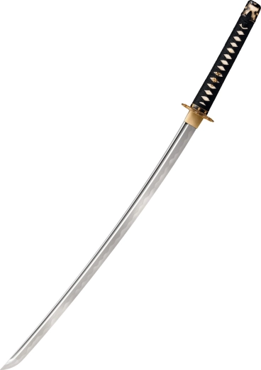 Cold Steel Tachi κατάνα από δαμασκηνό ατσάλι, 76,2 cm, λακαρισμένη ξύλινη θήκη