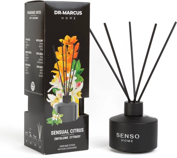 Αρωματικός διαχυτής χώρου με sticks Dr. Marcus Sensual Citrus 100 ml