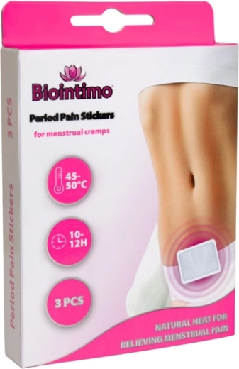 Biointimo θερμαντικό επίθεμα κατά των πόνων περιόδου (3 τεμ.)