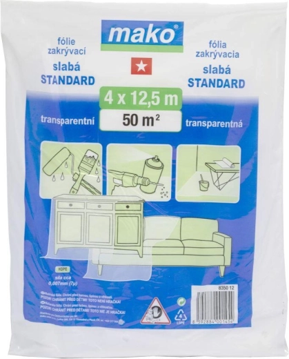 Καλυπτική μεμβράνη HDPE 4 × 12,5 m, 7 μm