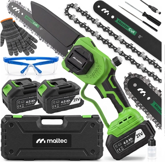 Ασύρματο αλυσοπρίονο μπαταρίας MalTec MasterCut 8" 1050 W - 1 τεμάχιο