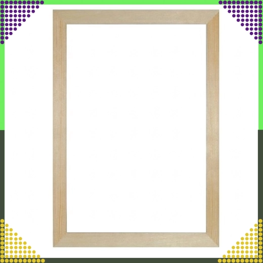 Ξύλινη κορνίζα για diamond painting 25 × 30 cm με πλεξιγκλάς