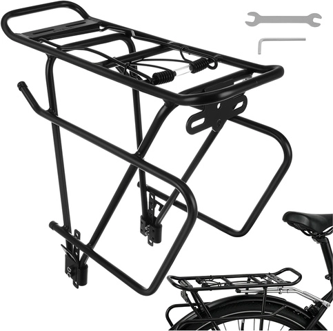 Πίσω σχάρα ποδηλάτου TRIZAND, αλουμινίου, 25 kg, για ποδήλατα 24–29”