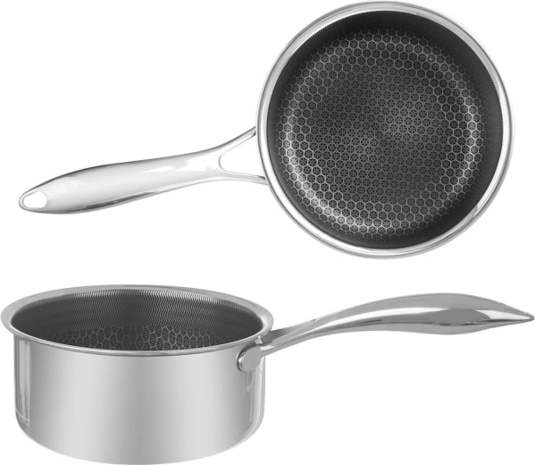 Ανοξείδωτο κατσαρολάκι COOKCELL 16 cm, 1,5 l