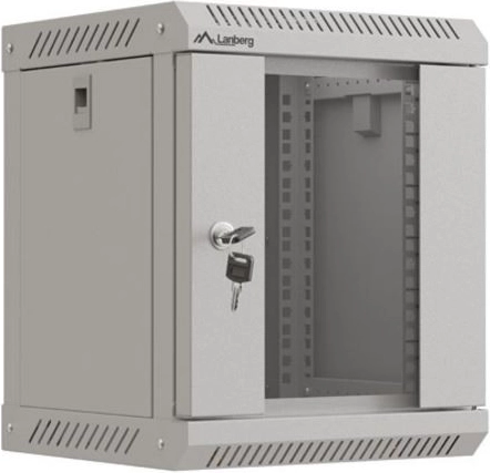 Lanberg 10" Rack επιτοίχιο ντουλάπι 6U 300x300 γκρι
