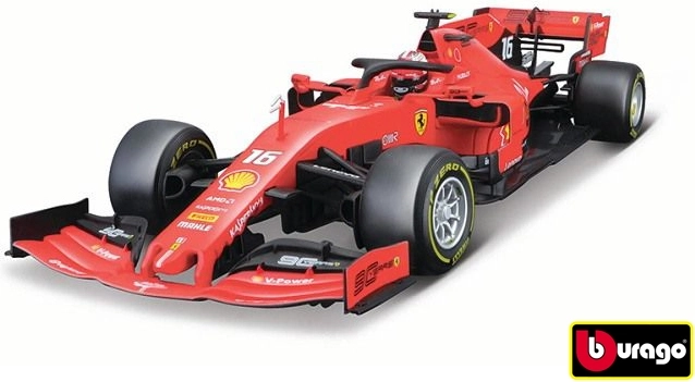 Μοντέλο αυτοκινήτου Bburago Ferrari SF90 F1 2019 Charles Leclerc 1:18