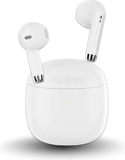 True wireless ακουστικά Audeeo Orbiter II λευκά