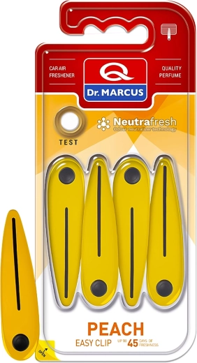 Dr. Marcus Easy Clip Peach αρωματικό χώρου αυτοκινήτου