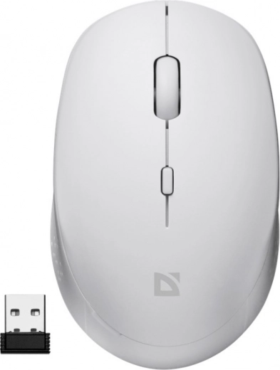 Ασύρματο ποντίκι Auris Silent Click MB-027 λευκό