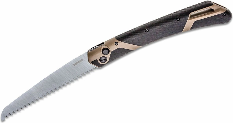 Πτυσσόμενο πριόνι Kershaw Taskmaster Saw 2, 17,8 cm, μαύρο-καφέ