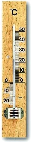 Ξύλινο θερμόμετρο δωματίου 15 cm
