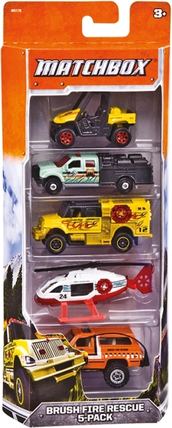 Σετ 5 οχημάτων Angličák Matchbox