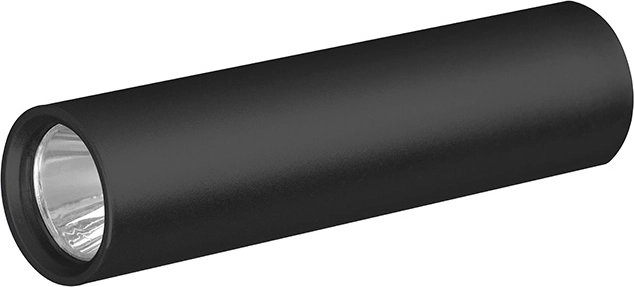 Solight επαναφορτιζόμενος LED φακός τσέπης 120 lm, USB, αλουμίνιο, μαύρος - 1 τεμάχιο