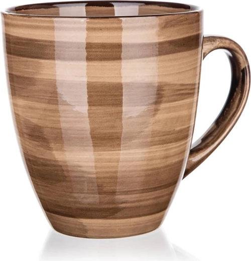 Κεραμική κούπα 400 ml Palas καφέ