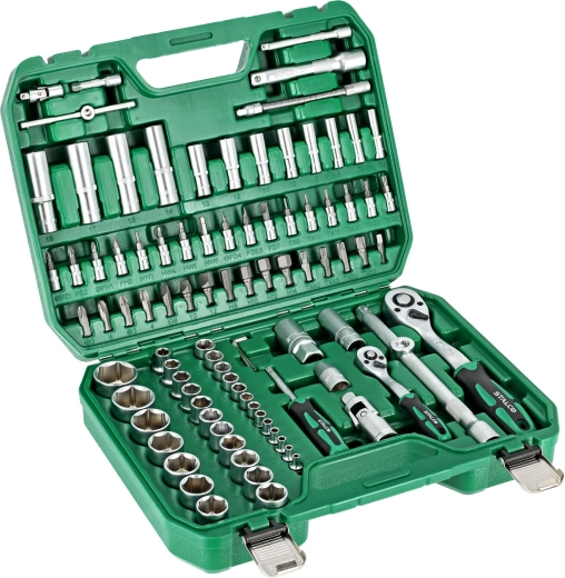 STALCO σετ καρυδάκια 1/2" + 1/4" (94 τεμάχια)
