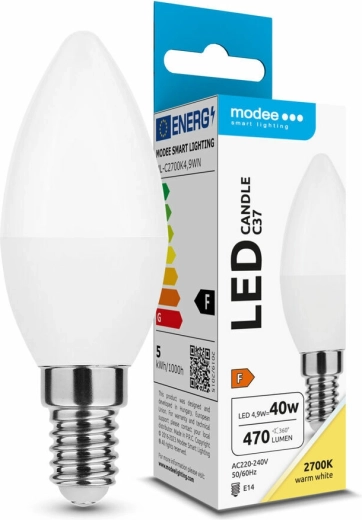 Modee LED λαμπτήρας κερί E14 4,9 W θερμό λευκό