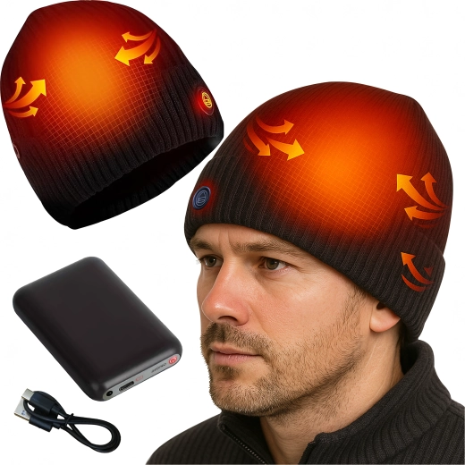 Έως 8 ώρες ζεστασιά με powerbank 5000 mAh